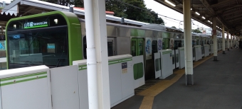 田端駅から西日暮里駅の乗車記録(乗りつぶし)写真