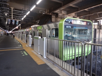 西日暮里駅から品川駅の乗車記録(乗りつぶし)写真