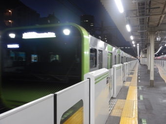 田端駅から西日暮里駅:鉄道乗車記録の写真