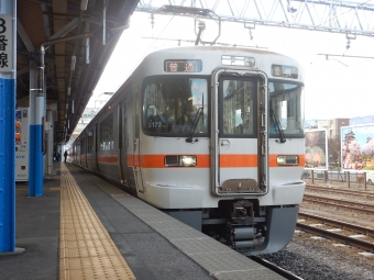 上諏訪駅から下諏訪駅:鉄道乗車記録の写真