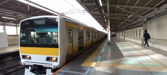 錦糸町駅から秋葉原駅の乗車記録(乗りつぶし)写真