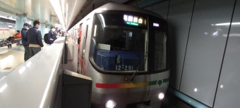 月島駅から蔵前駅の乗車記録(乗りつぶし)写真