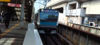 王子駅から田端駅の乗車記録(乗りつぶし)写真