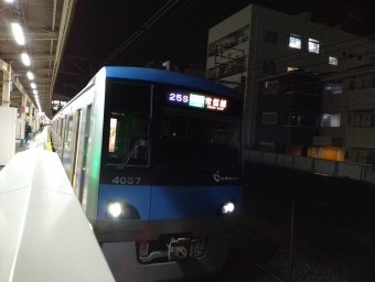新松戸駅から南柏駅:鉄道乗車記録の写真
