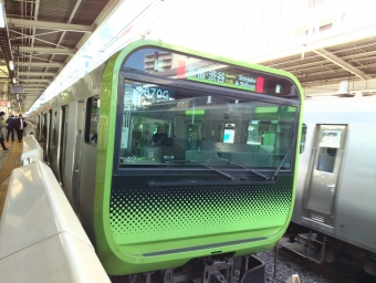 池袋駅から西日暮里駅の乗車記録(乗りつぶし)写真