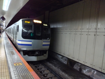 東京駅から武蔵小杉駅の乗車記録(乗りつぶし)写真