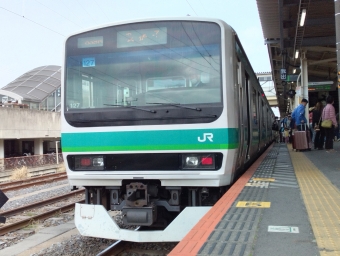 日暮里駅から松戸駅:鉄道乗車記録の写真