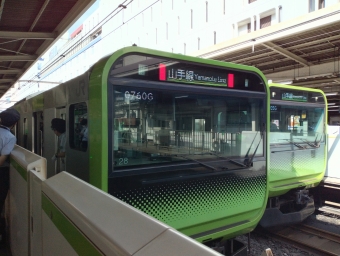 西日暮里駅から池袋駅の乗車記録(乗りつぶし)写真
