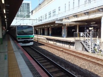 日暮里駅から北千住駅の乗車記録(乗りつぶし)写真