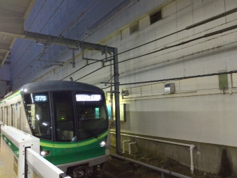 柏駅から南柏駅の乗車記録(乗りつぶし)写真