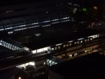 魚崎駅からアイランドセンター駅の乗車記録(乗りつぶし)写真