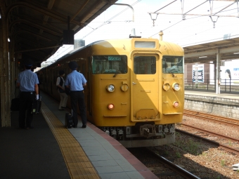 長府駅から門司駅の乗車記録(乗りつぶし)写真