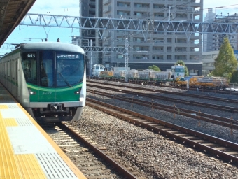 金町駅から綾瀬駅の乗車記録(乗りつぶし)写真