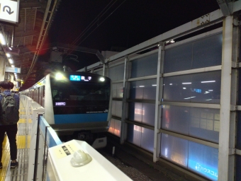 赤羽駅から西日暮里駅の乗車記録(乗りつぶし)写真