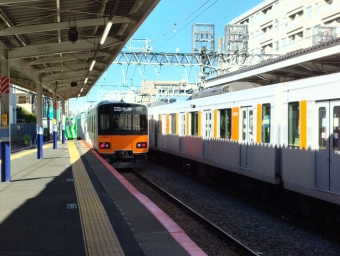 北池袋駅から上板橋駅:鉄道乗車記録の写真