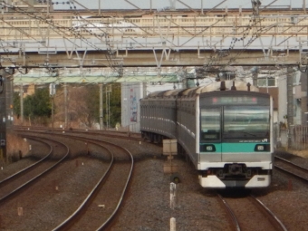 松戸駅から南柏駅の乗車記録(乗りつぶし)写真