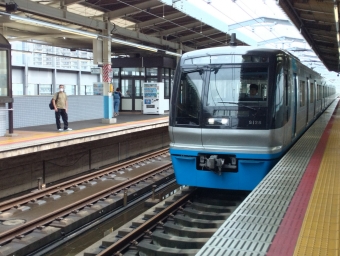 東松戸駅から矢切駅の乗車記録(乗りつぶし)写真