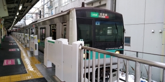 南柏駅から新松戸駅の乗車記録(乗りつぶし)写真