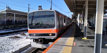 吉川駅から吉川美南駅の乗車記録(乗りつぶし)写真