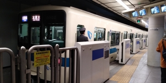 東北沢駅から下北沢駅の乗車記録(乗りつぶし)写真