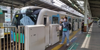 和光市駅から地下鉄成増駅の乗車記録(乗りつぶし)写真