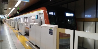 地下鉄成増駅から要町駅の乗車記録(乗りつぶし)写真