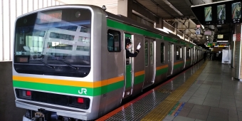 新宿駅から恵比寿駅:鉄道乗車記録の写真