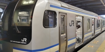 西大井駅から品川駅の乗車記録(乗りつぶし)写真