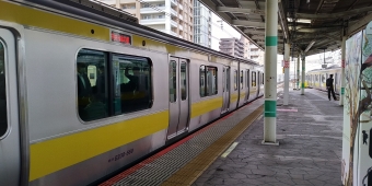 西船橋駅から市川駅:鉄道乗車記録の写真