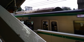 南柏駅から新松戸駅の乗車記録(乗りつぶし)写真