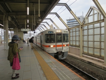 岐阜駅から三ノ宮駅の乗車記録(乗りつぶし)写真