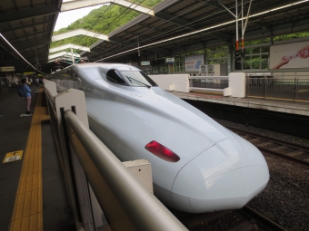 新神戸駅から熊本駅の乗車記録(乗りつぶし)写真
