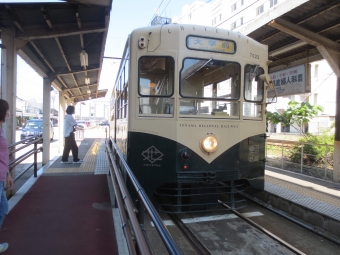 富山駅停留場から電鉄富山駅・エスタ前停留場の乗車記録(乗りつぶし)写真
