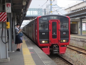 門司港駅から小倉駅の乗車記録(乗りつぶし)写真