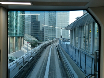 新橋駅から豊洲駅:鉄道乗車記録の写真