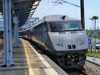 宮崎駅から宮崎駅の乗車記録(乗りつぶし)写真