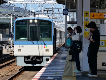 トレードセンター前駅から福島駅の乗車記録(乗りつぶし)写真