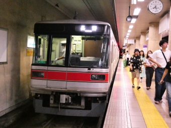 権堂駅から長野駅の乗車記録(乗りつぶし)写真