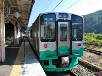 妙高高原駅から二本木駅の乗車記録(乗りつぶし)写真