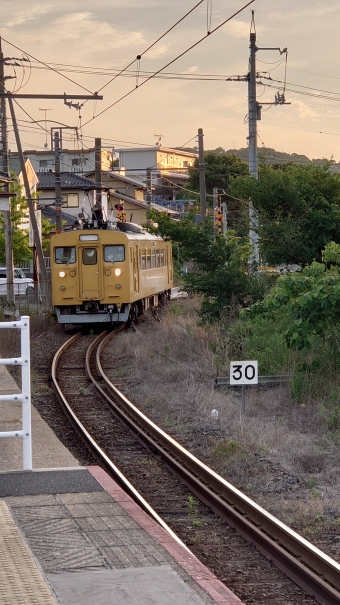 雀田駅から宇部新川駅の乗車記録(乗りつぶし)写真