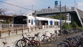 香椎駅から和白駅の乗車記録(乗りつぶし)写真