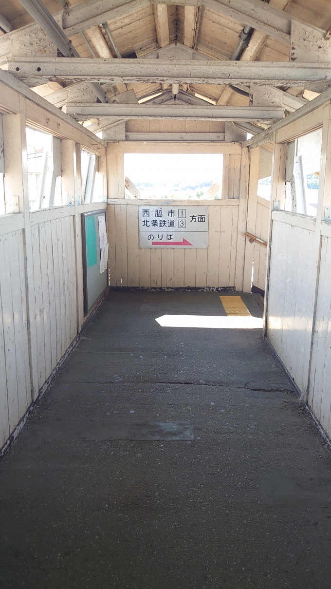 鉄道乗車記録の写真:駅舎・駅施設、様子(1)          