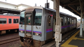 長門市駅から新下関駅の乗車記録(乗りつぶし)写真