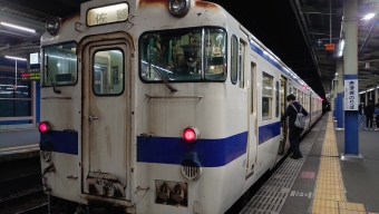 唐津駅から佐賀駅の乗車記録(乗りつぶし)写真