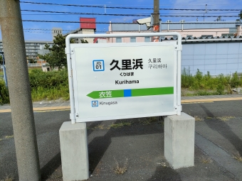 久里浜駅から赤羽駅の乗車記録(乗りつぶし)写真