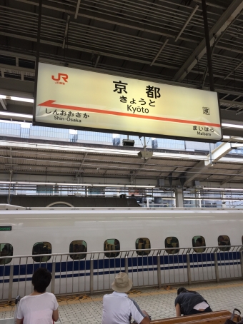 新横浜駅から京都駅:鉄道乗車記録の写真