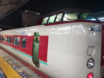 岡山駅から出雲市駅の乗車記録(乗りつぶし)写真