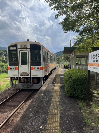 松阪駅から伊勢鎌倉駅の乗車記録(乗りつぶし)写真