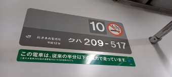 東京駅から蘇我駅:鉄道乗車記録の写真