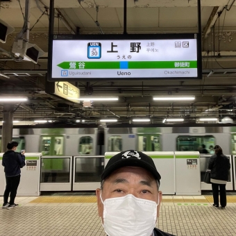 上野駅から赤羽駅:鉄道乗車記録の写真